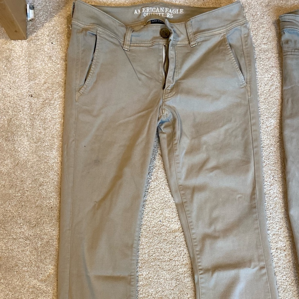 American eagle khaki long pants